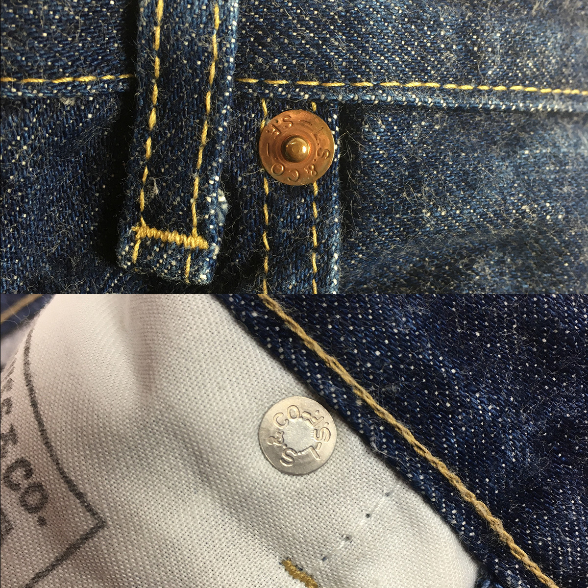 90s】LEVI'S リーバイス 701XX BIG'E' 日本製 90/91年 デニム ジーンズ