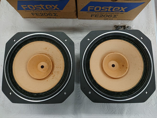 Fostex FE206E フルレンジスピーカーユニット 2個セット 楽天市場