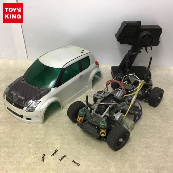 1円～ ジャンク RC ラジコン タミヤ TRU-08 2.4GHz、シャーシ、タイヤ