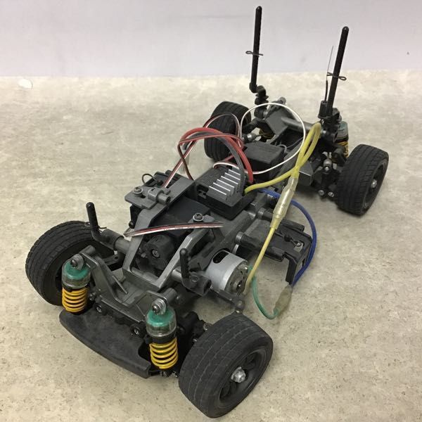 1円～ ジャンク RC ラジコン タミヤ TRU-08 2.4GHz、シャーシ、タイヤ