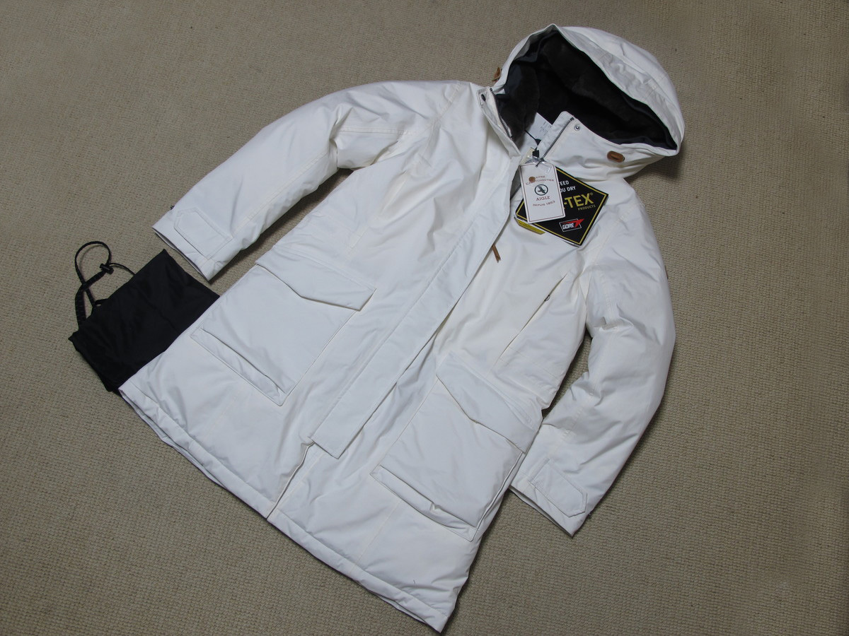 人気，セール エーグル AIGLE ダウン ジャケット GORE-TEX ゴアテックス ダウンコート タグ付き(女性用)｜売買されたオークション情報、yahooの商品情報をアーカイブ公開 - オークファン 女性用