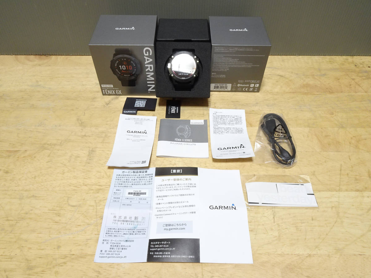Pro 6X Dual Fenix | Garmin fēnix - Power Solar Black GARMIN Ti GPS 