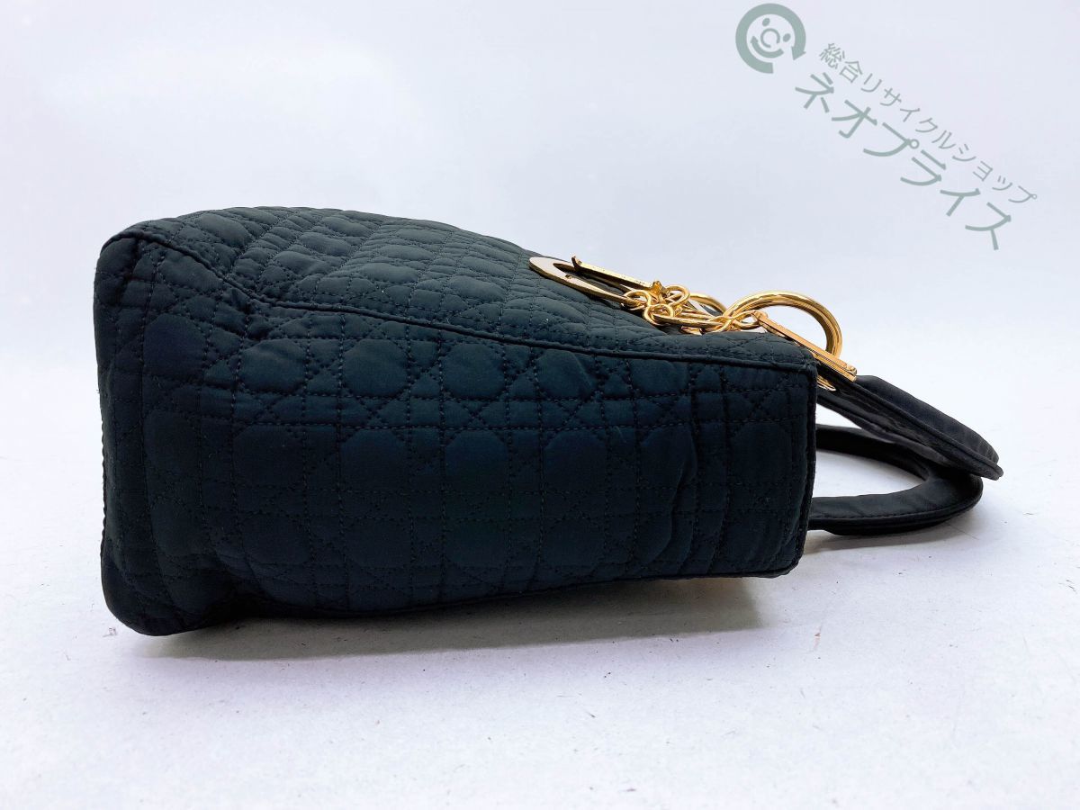 ☆N2801 ベタ無し Dior レディディオール カナージュ ナイロン ハンド 