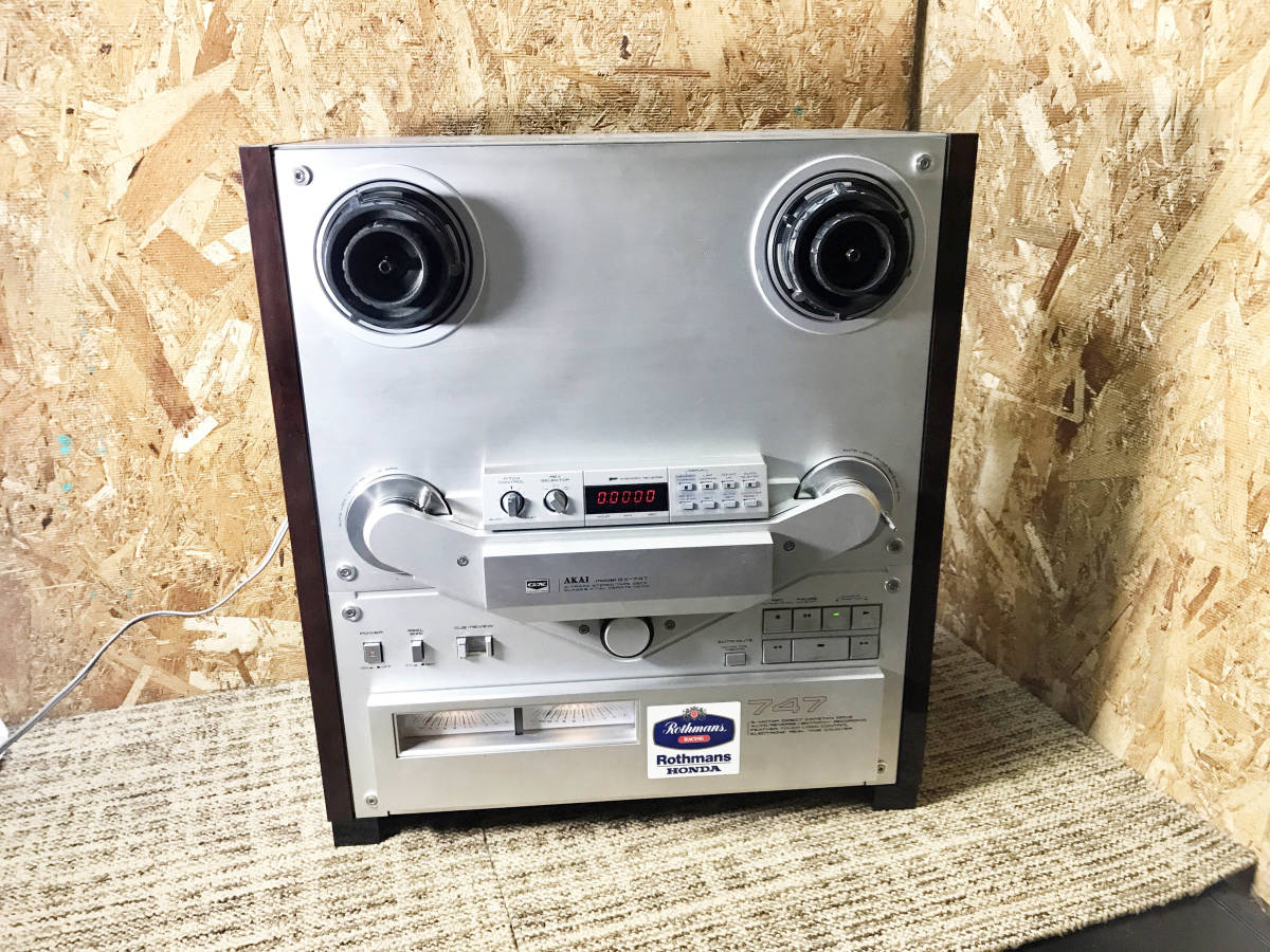 GX-747 AKAI Akai アカイ オープンリールデッキ Recorder Fully Tape
