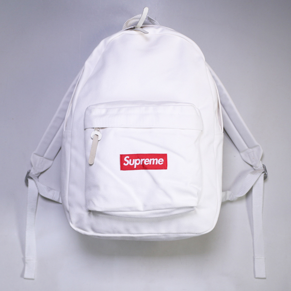 バッグ supreme Canvas Backpack 白 ホワイト シュプリーム