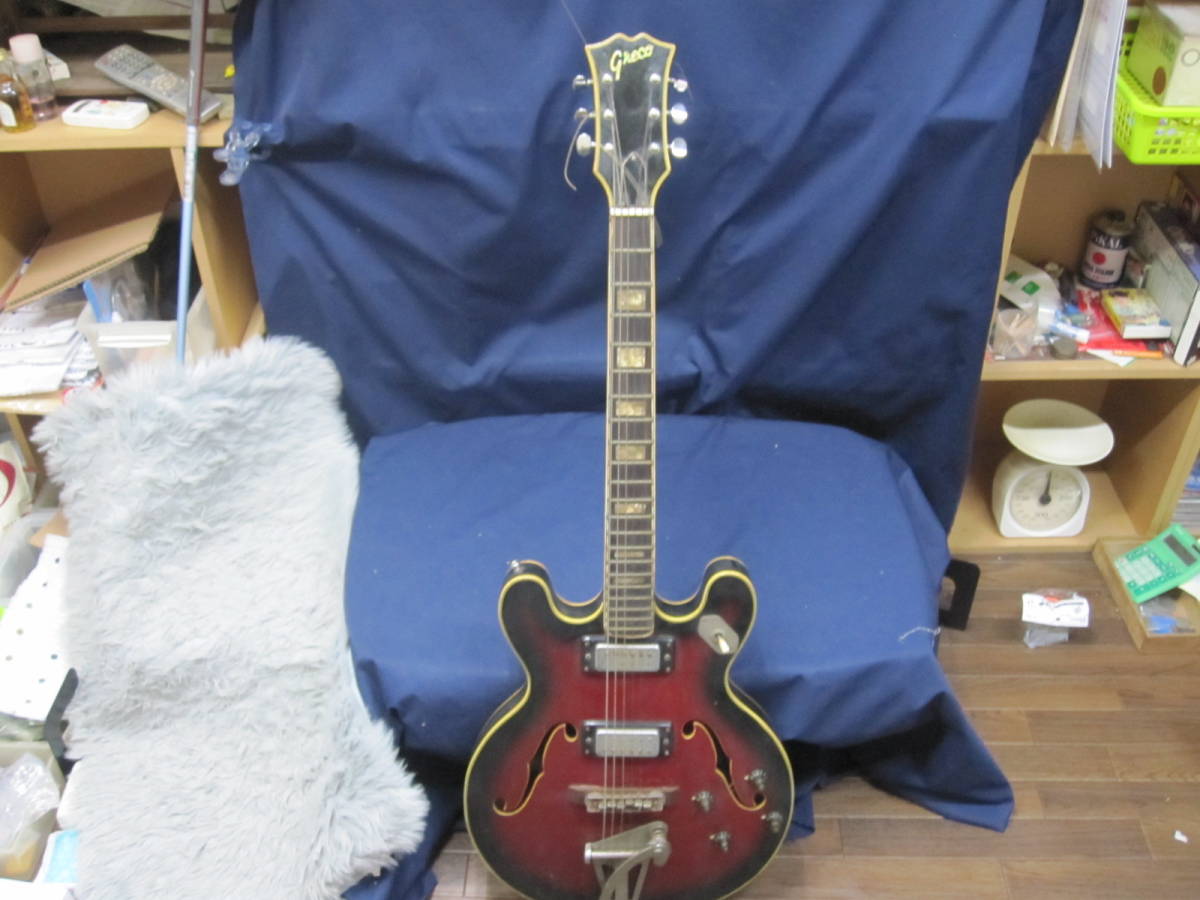 ☆【ジャンク】Greco/グレコ 78年製 レスポールタイプ エレキギター