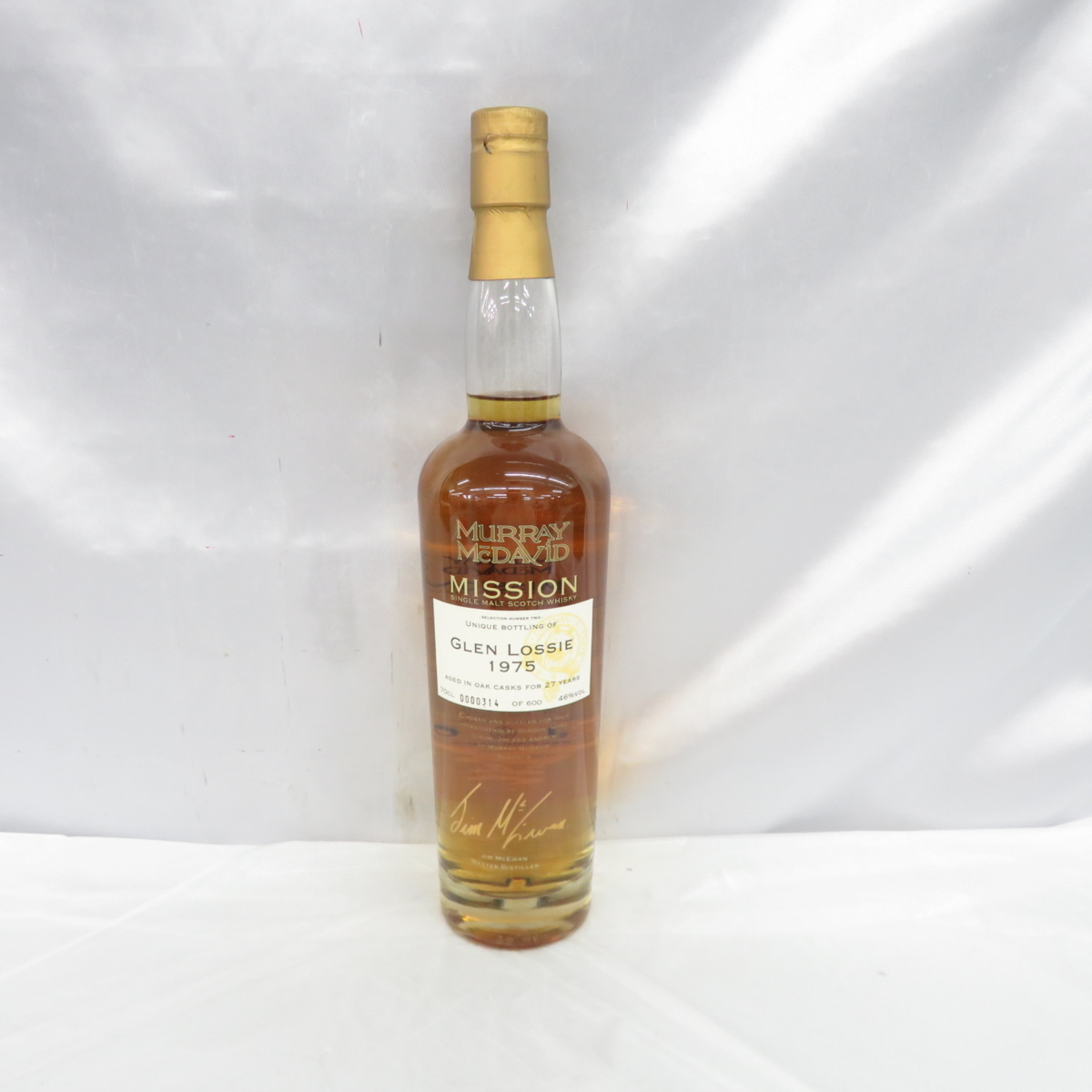 正規品，高品質 未開栓 マーレイマクダヴィット ミッション グレンロッシー 27年 1975 ウイスキー 700ml 46% 10672997(シングルモルト)｜売買されたオークション情報、yahooの商品情報をアーカイブ公開 - オークフ シングルモルト