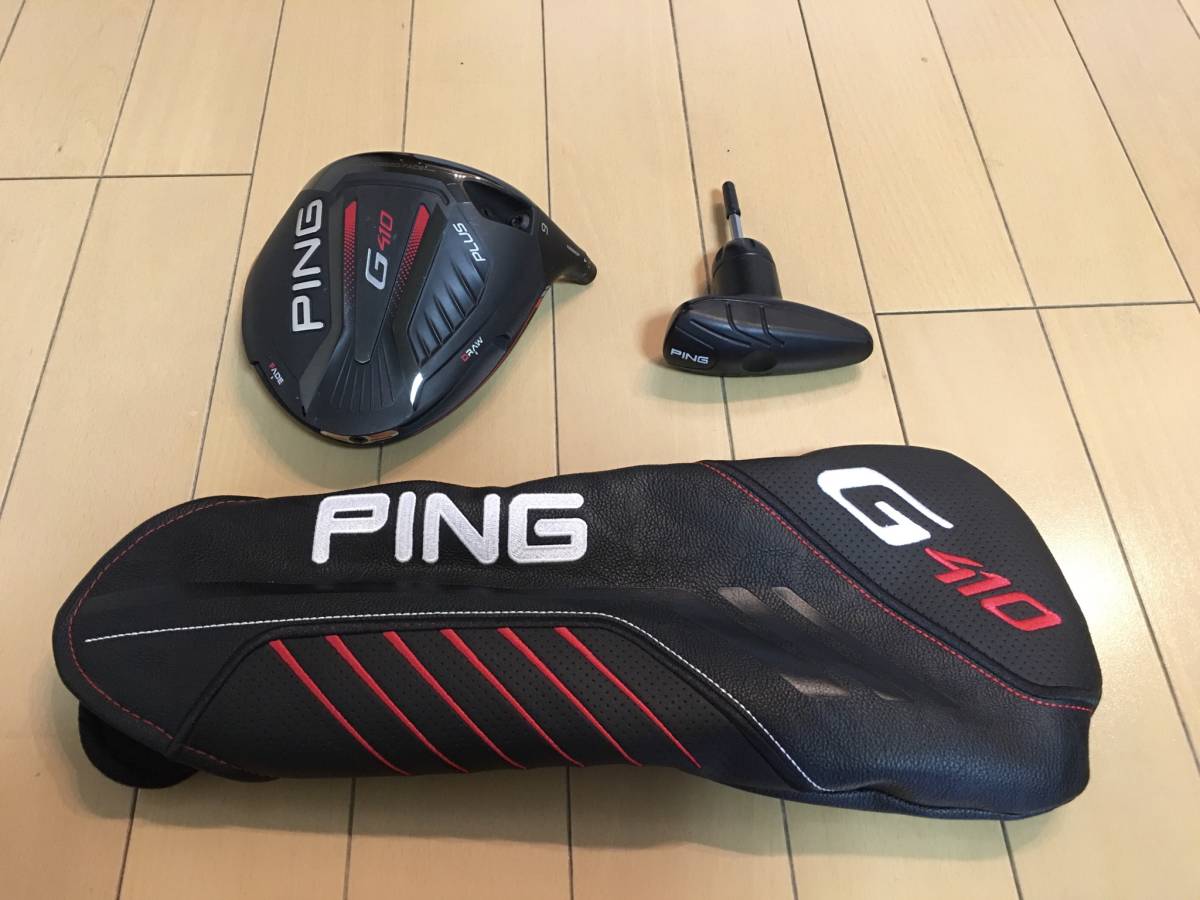 セール，爆買い PING G410 PLUS 9&deg;ヘッド レンチ ヘッドカバー スリーブ付き(ピン)｜売買されたオークション情報、yahooの商品情報をアーカイブ公開 - オークファン 男性右きき用