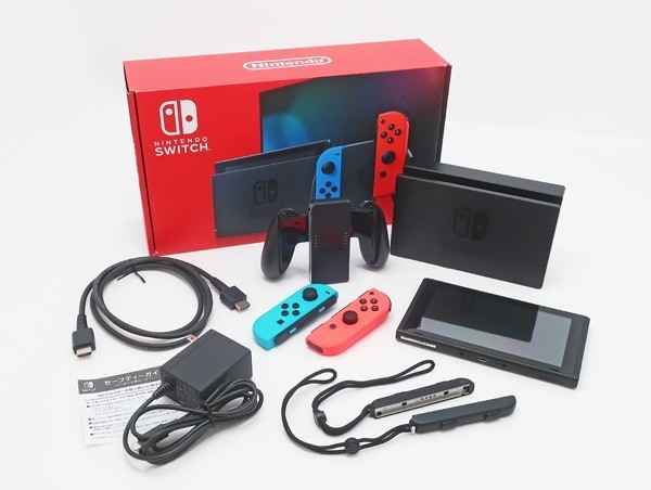 ○美品【任天堂】Nintendo Switch/ニンテンドースイッチ本体 新型 HAD
