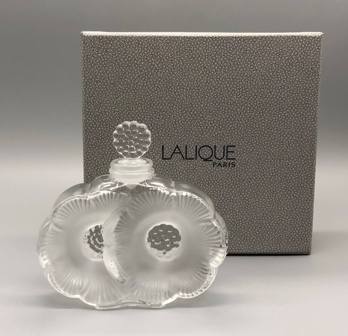 ラリック☆LALIQUE☆香水瓶☆ドゥフルール☆二つの花☆フレグランスボトル