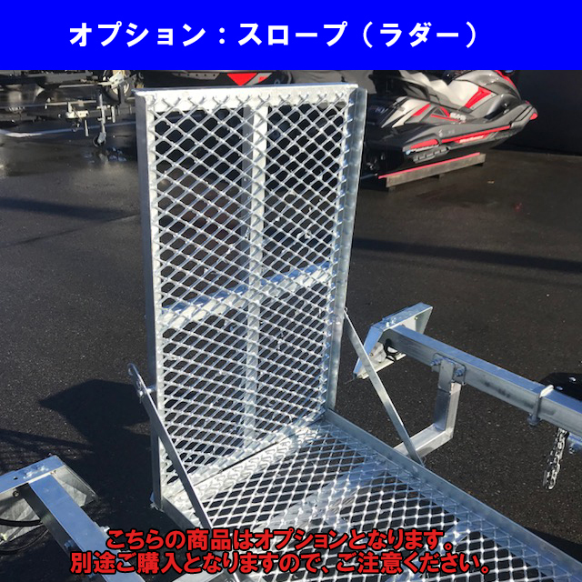 REX TRAILER &frasl; レックストレーラー | REX-JBTRB2輪車牽引専用 普通8ナンバー スチールフレーム 2艇積 STYLE LOW 0 JET トレーラー※代引き不可※送料別途 SOREX #ソレックス