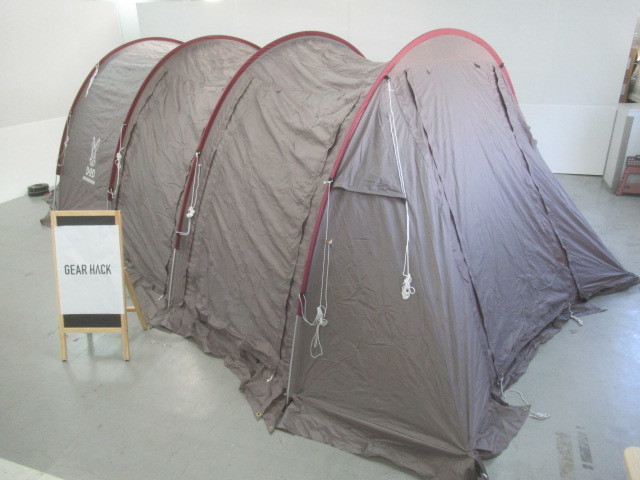 全国無料，品質保証 DOD ディーオーディー カマボコテント2 ナチュラム別注カラー シールドセット T5-489 2ルーム トンネル キャンプ テント/タープ 022596001(～5人用)｜売買されたオークション情報、yahooの商品情報 ～5人用