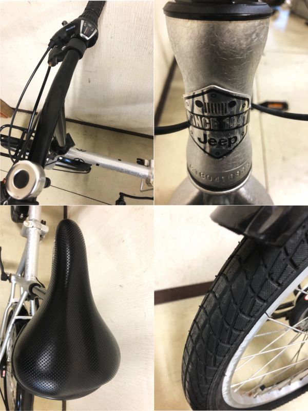 Jeep 折りたたみ自転車 かっこいいブラック 6速 Repuestosballerines Cl
