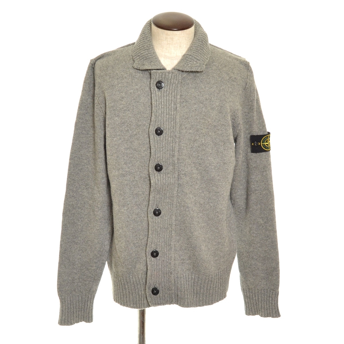 ◇371106 STONE ISLAND ストーンアイランド ニットジャケット サイズL 