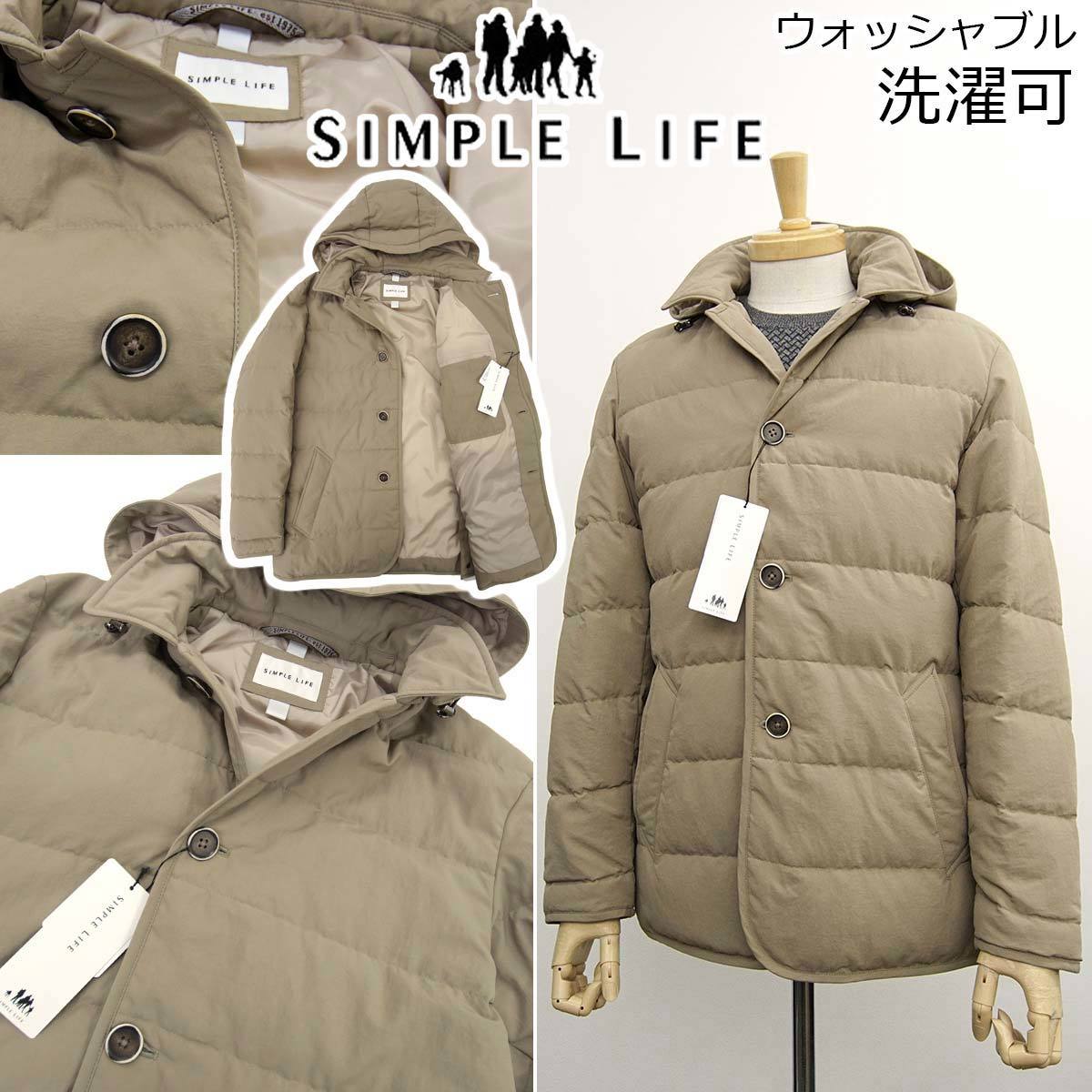 SIMPLE LIFE ベージュジャケット Mサイズ ジャケット レナウン 