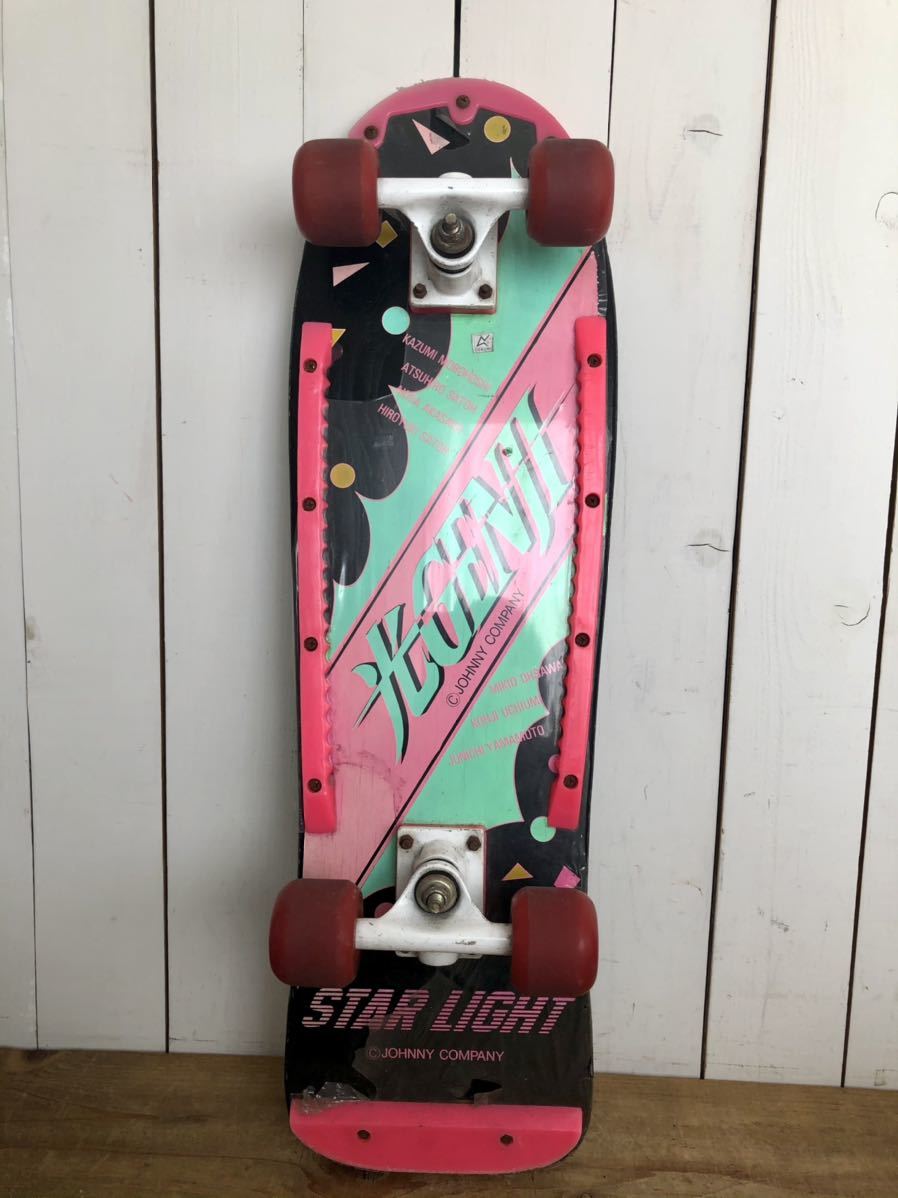 超超超激レア‼︎ 光GENJI 光ゲンジ　スケートボード レア 光GENJI スケボー Skateboard スケートボード ジャンク品 傷汚れ