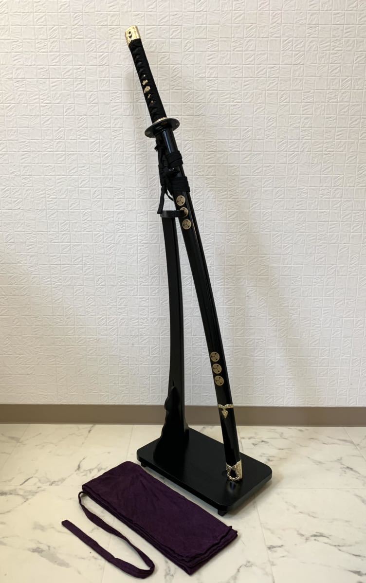模造刀 日本刀 居合刀 葵紋 居合模擬刀 : 特上模造刀 居合