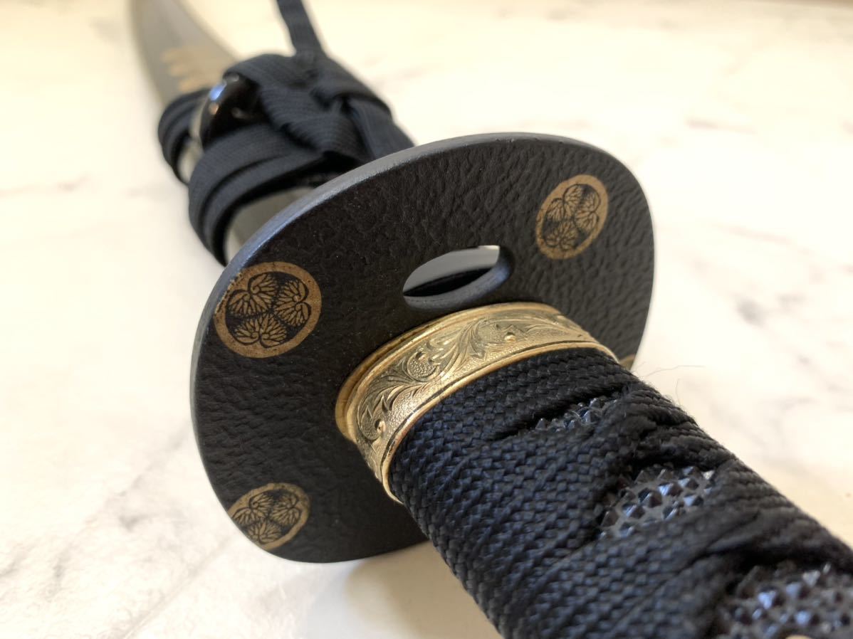 模造刀 日本刀 居合刀 葵紋 居合模擬刀 : 特上模造刀 居合
