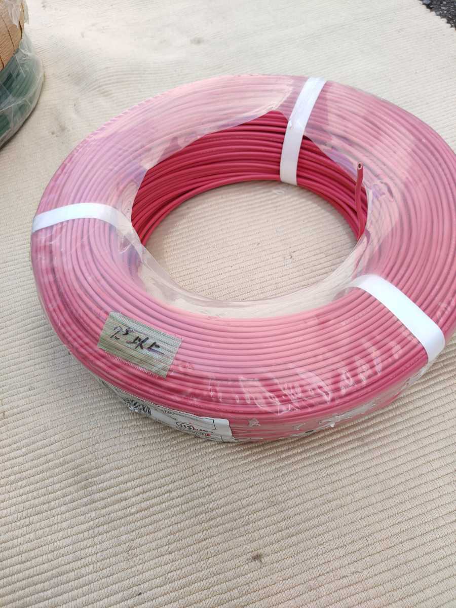 人気SALE，定番人気 6-4. 昭和電線 IV線 赤色 1C&times;2SQ 残り7.5㎏以上(電線)｜売買されたオークション情報、yahooの商品情報をアーカイブ公開 - オークファン 電線