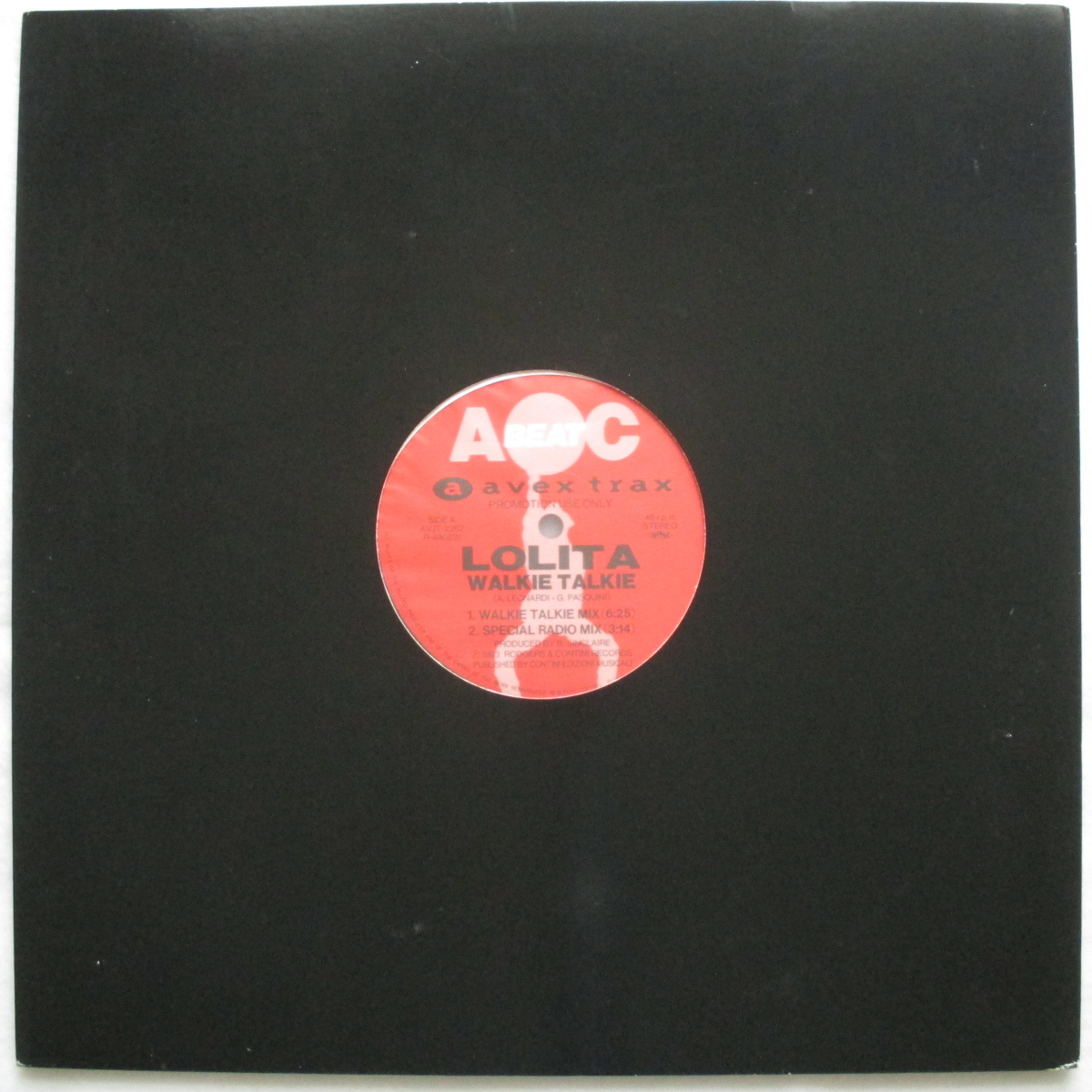Lolita – Walkie Talkie / Wake Up ユーロビート ◇12''：JP PROMO◇ LOLITA / WALKIE TALKIE - WAKE UP レコード