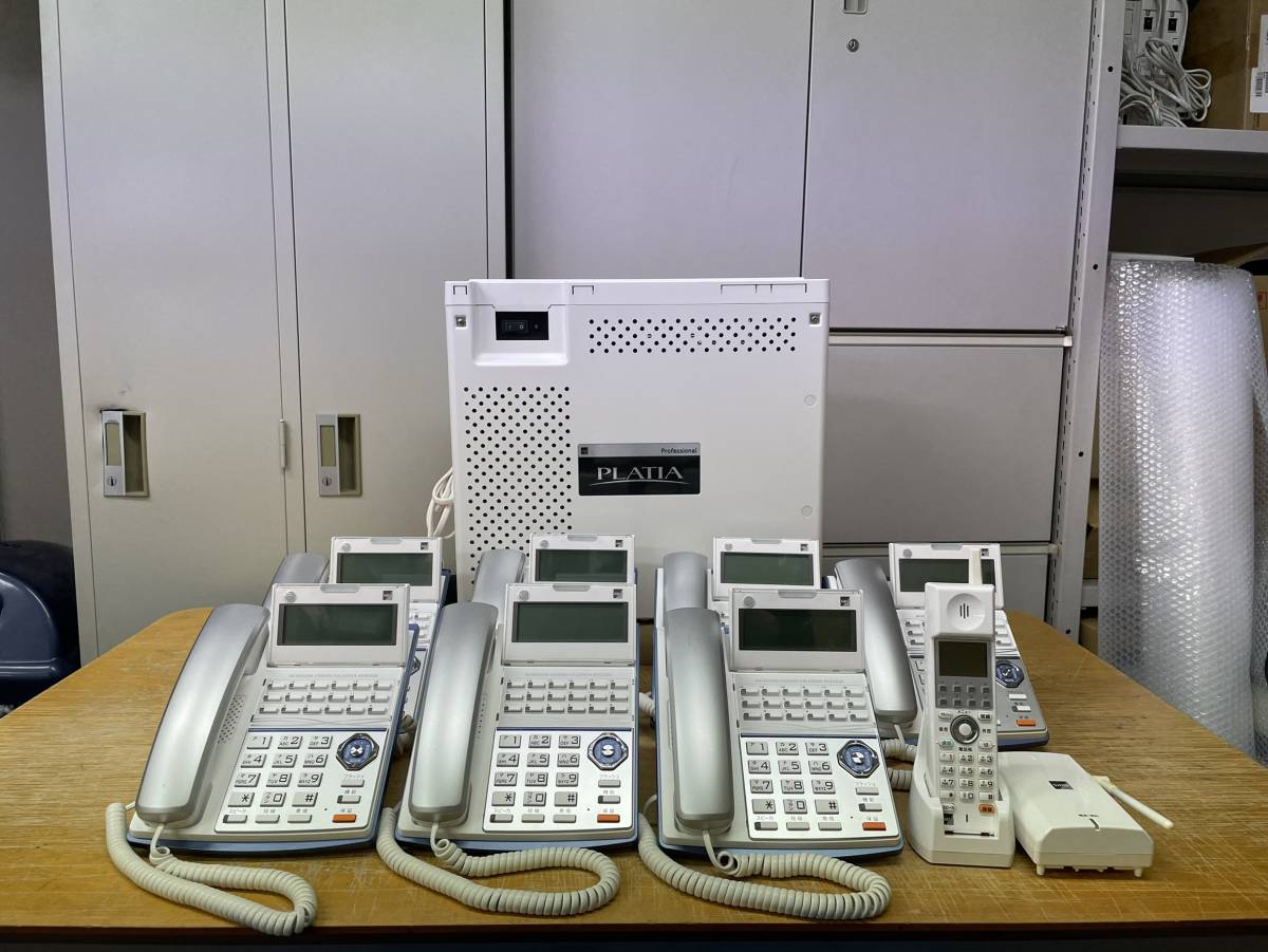 サクサ PT1000pro 主装置、電話機8台セット 【公式通販】