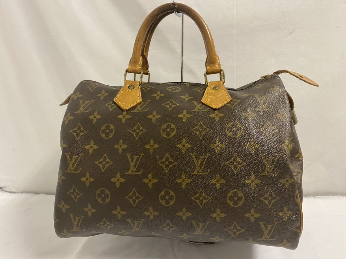 1円～】LOUIS VUITTON ルイヴィトン LV スピーディ30 ハンドバッグ