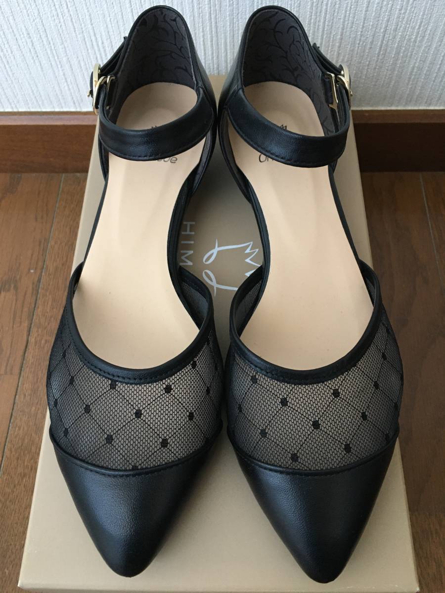 2回着 美品 卑弥呼 セパレート ストラップ チュール パンプス 2回着 美品 卑弥呼 セパレート ストラップ チュール パンプス