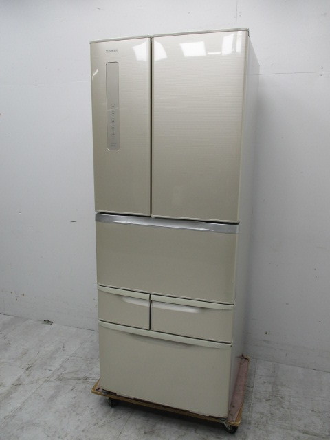 【驚きの破格値，新品】 T5230 東芝 6ドア冷蔵庫 VEGETA 481L GR-F48FS 観音開き(400リットル～)｜売買されたオークション情報、yahooの商品情報をアーカイブ公開 - オークファン 400リットル～