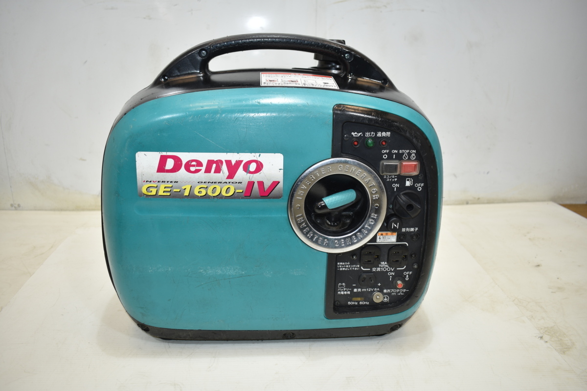 インバーター発電機 GE-1600SS-IV - デンヨー Yahoo!オークション