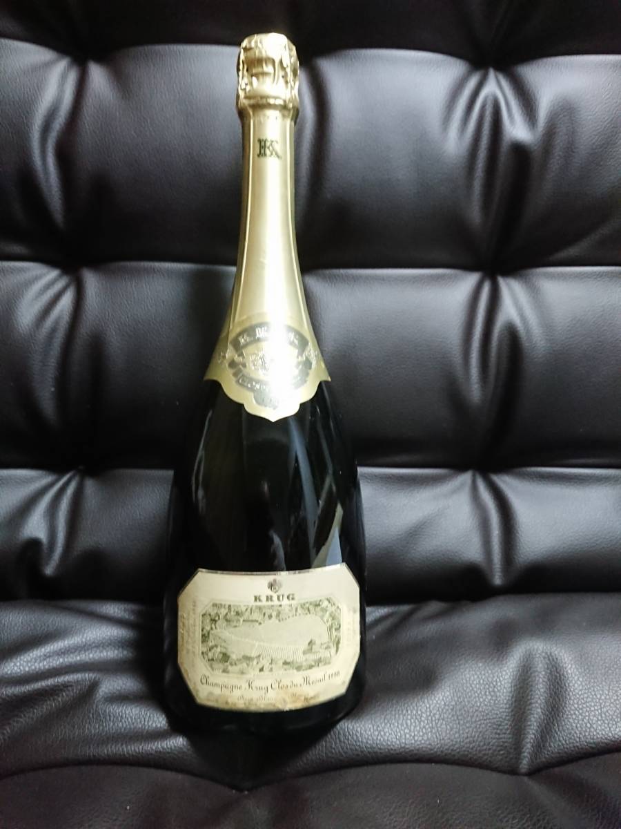 爆買い，格安 超 古酒シャンパーニュ クリュッグ クロ デュ メニル1988年 750ml(シャンパーニュ)｜売買されたオークション情報、yahooの商品情報をアーカイブ公開 - オークファン スパークリング