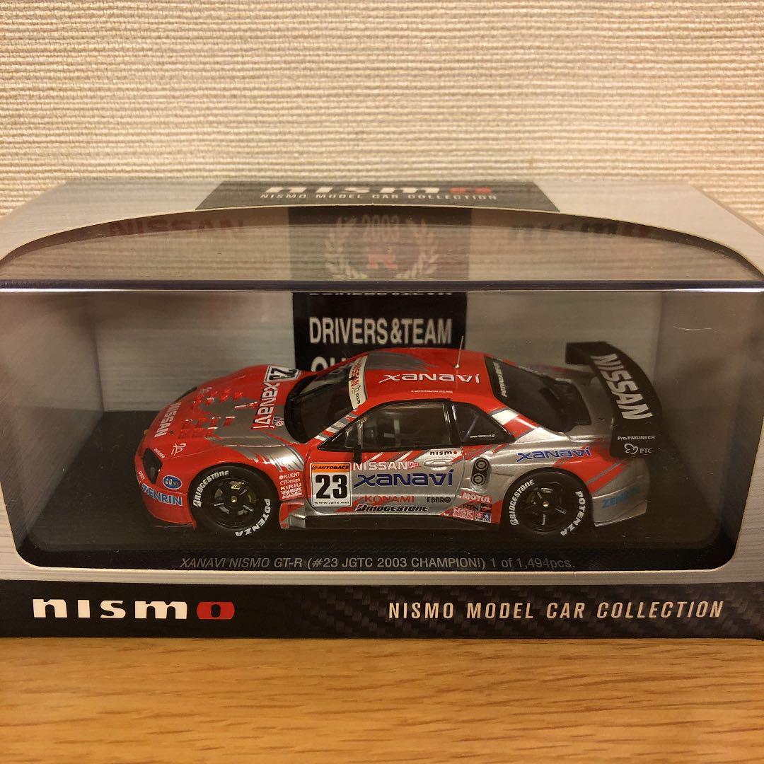 古物商取得済】エブロ ザナビィ ニスモ GT-R 2003 チャンピオン