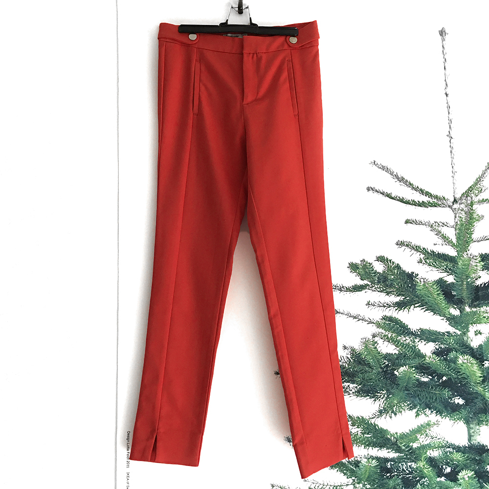 Stradivarius シガレット パンツ 赤系 Zara ザラの姉妹ブランド ストラディバリウス ボトムス 売買されたオークション情報 Yahooの商品情報をアーカイブ公開 オークファン Aucfan Com