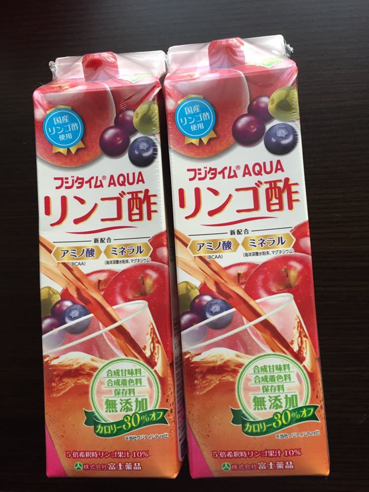 【送料無料，限定セール】 富士薬品 りんご酢 フジタイム AQUA 1.8L 2本セット(健康酢、酢飲料)｜売買されたオークション情報、yahooの商品情報をアーカイブ公開 - オークファン 健康酢、酢飲料