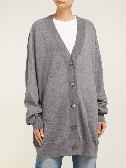 19AW MAISON MARGIELA マルジェラ オーバーサイズ ウール カーディガン