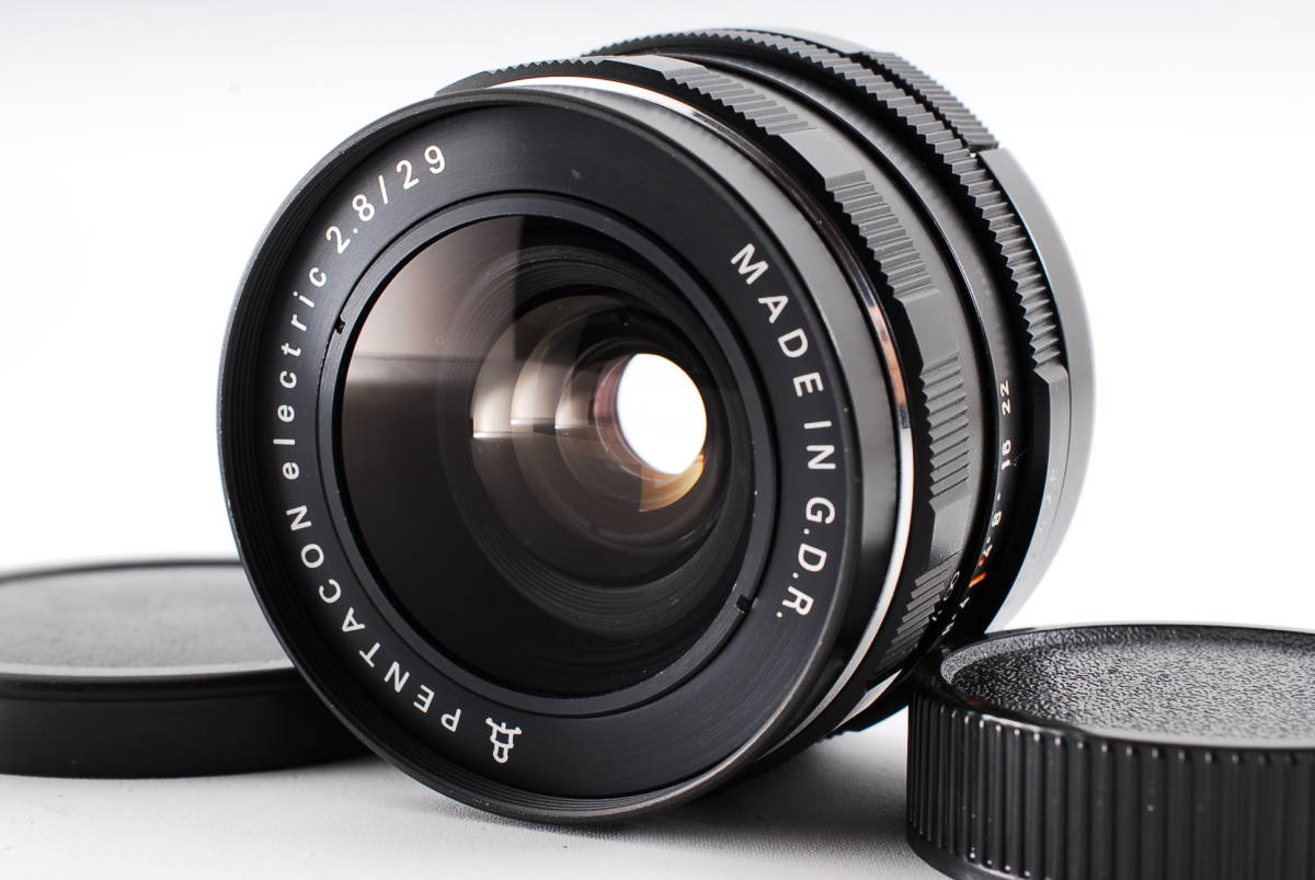 暴風雪の影響 ☆極上美品☆PENTACON ELECTRIC 29mm f2.8 M42マウント
