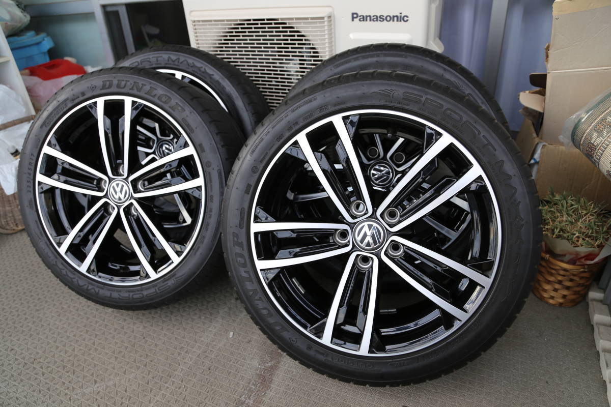 スーさん専用　３　　VW ゴルフ　純正　17インチホイールセット　１本 ゴルフ ゴルフ7 フォルクスワーゲン 純正 VW フォルクスワーゲン純正