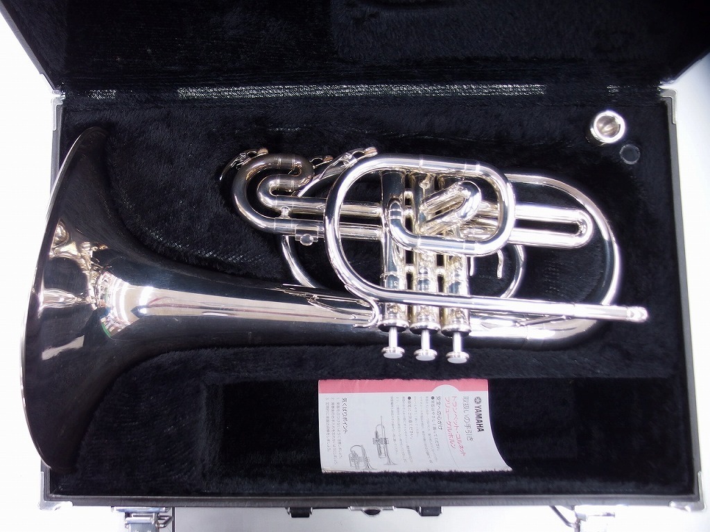 YAMAHA YMP203M マーチングメロフォン ホルン 専用ケース付き