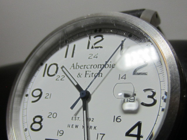 ☆Abercrombie＆Fitch アバクロ メンズ クォーツ 腕時計!!(服飾小物