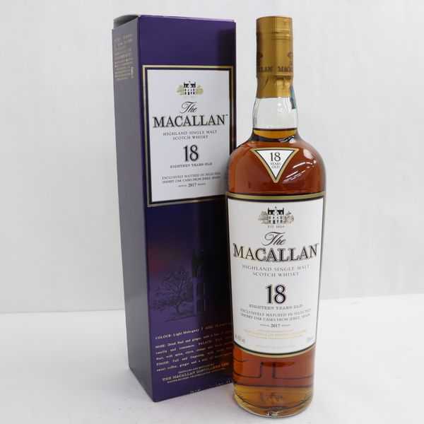 ☆The MACALLAN（マッカラン）18年 シェリーオーク 2017 43％ 700ml