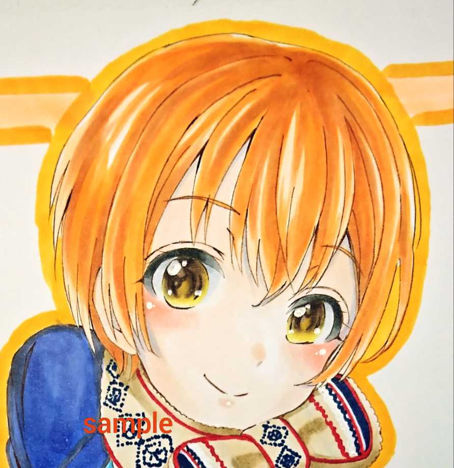 同人手描きイラスト ラブライブ 星空凛 手描きイラスト 売買されたオークション情報 Yahooの商品情報をアーカイブ公開 オークファン Aucfan Com