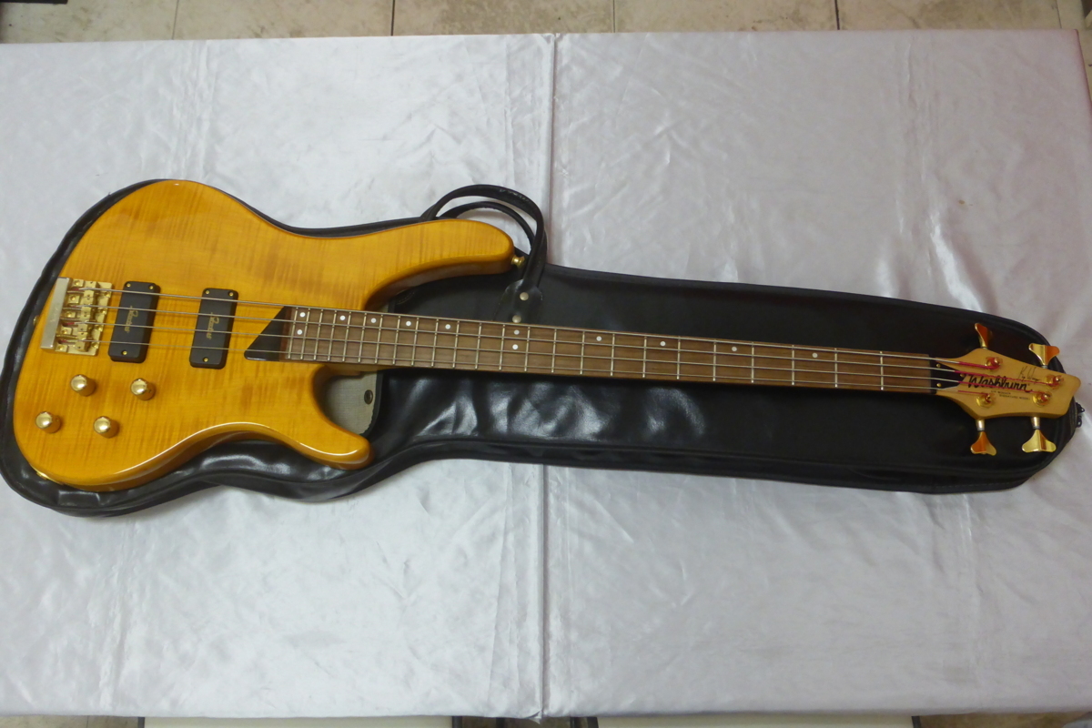 13-2236】WASHBURN ワッシュバーン KW-1250 エレキベース 中古動作品 