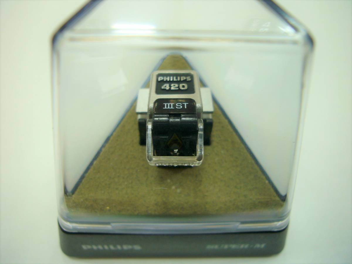 #5332　PHILIPS　フィリップス　GP420Ⅲ　 MM型　カートリッジ 　レコード針　ネジ付属　元箱　説明書　貴重　希少　レア
