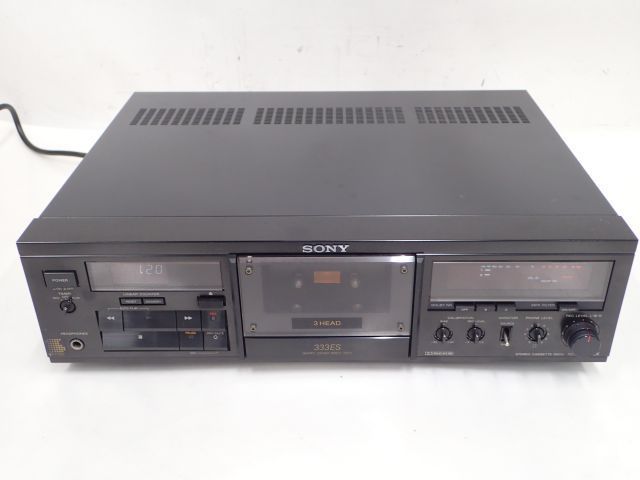 ★購入不可確認用★ SONY カセットデッキ TC-K333ESX ソニー ∀ 5E051-3 カセットデッキ 一般