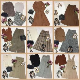 レディース服まとめ売り 自作福袋 大量パック シンプルカジュアル系 カジュアル可愛い系 ブラウンやくすみカラーなど落ち着きスタイル レディースファッション 売買されたオークション情報 Yahooの商品情報をアーカイブ公開 オークファン Aucfan Com