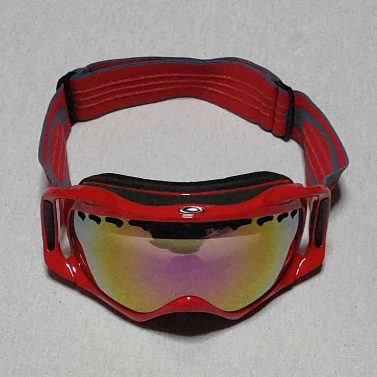 2026，人気 OAKLEY オークリー ゴーグル スノボー スノーボード 赤色 使用ほんの数回のみ(オークリー)｜売買されたオークション情報、yahooの商品情報をアーカイブ公開 - オークファン ゴーグル