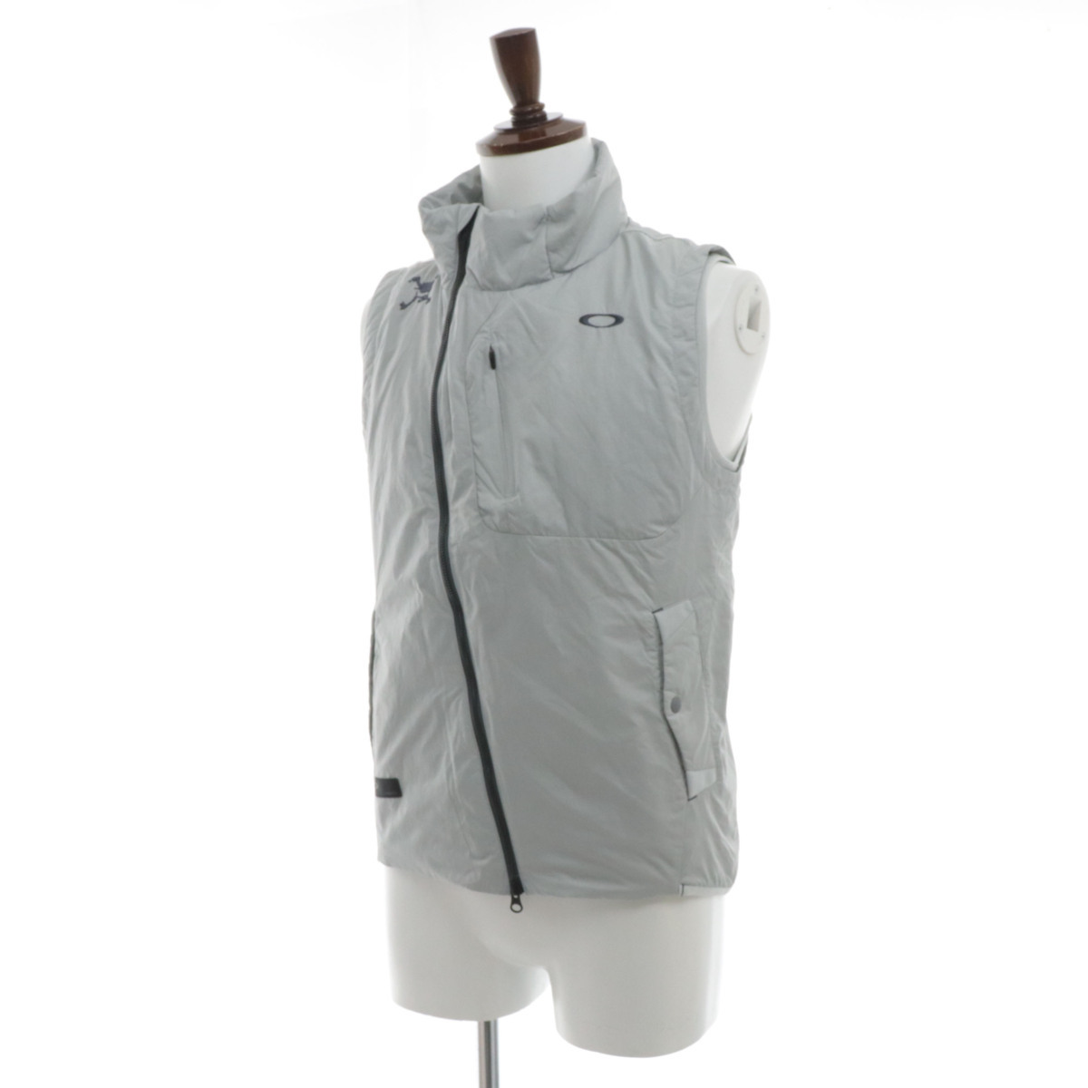  OAKLEY オークリー ベスト 412852JP SKULL LUSTER INSULATION VEST スカル 中綿 ゴルフウェア メンズ M ライトグレー 紙タグ付(オークリー)｜売買されたオークション情報、yahooの商品情報をアーカイブ公開 ベスト