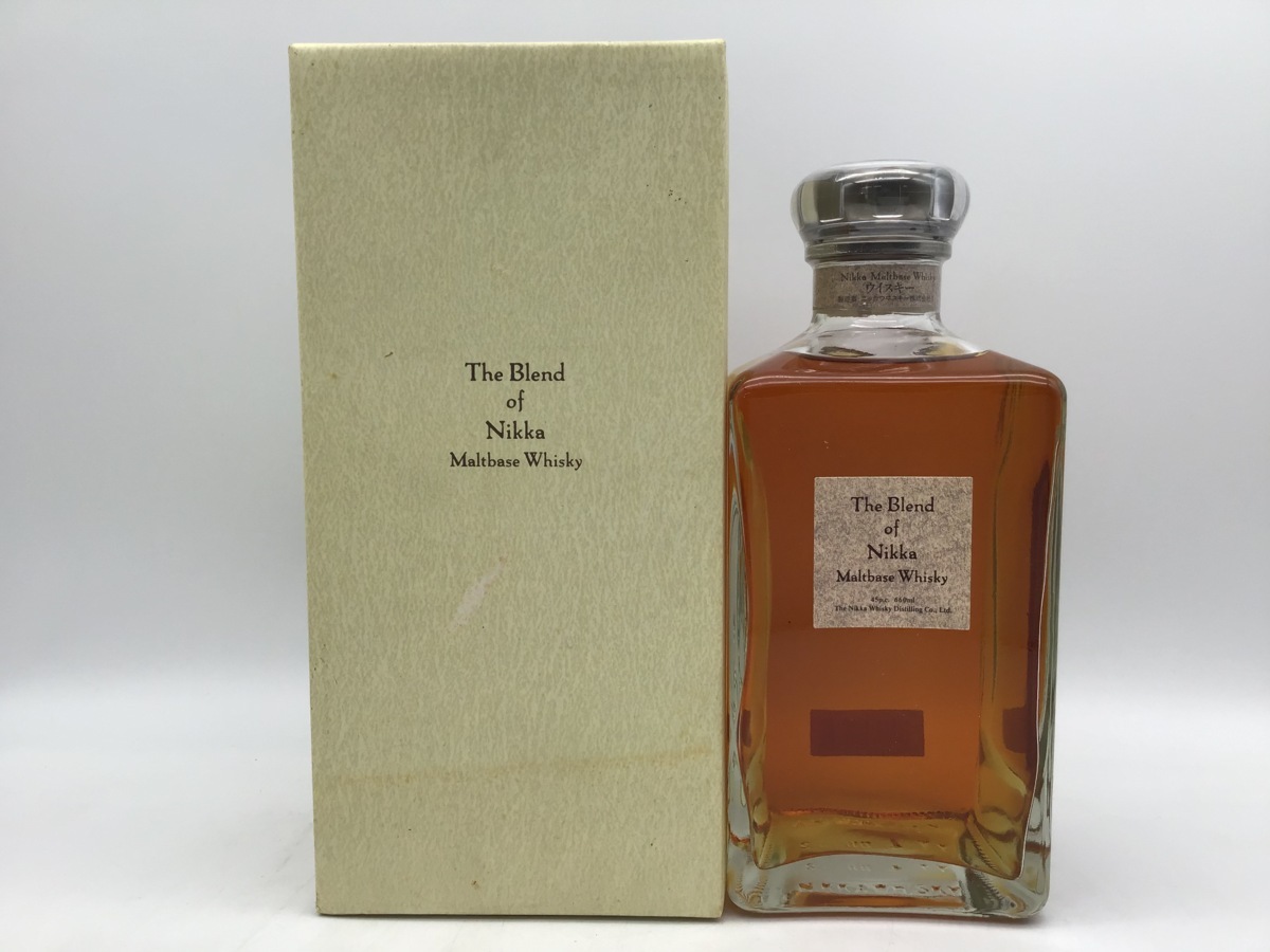 【古酒】The Blend of Nikka Maltbase Whisky箱付 同梱OK商品】The Blend of Nikka Maltbase Whisky ブレンドオブニッカ