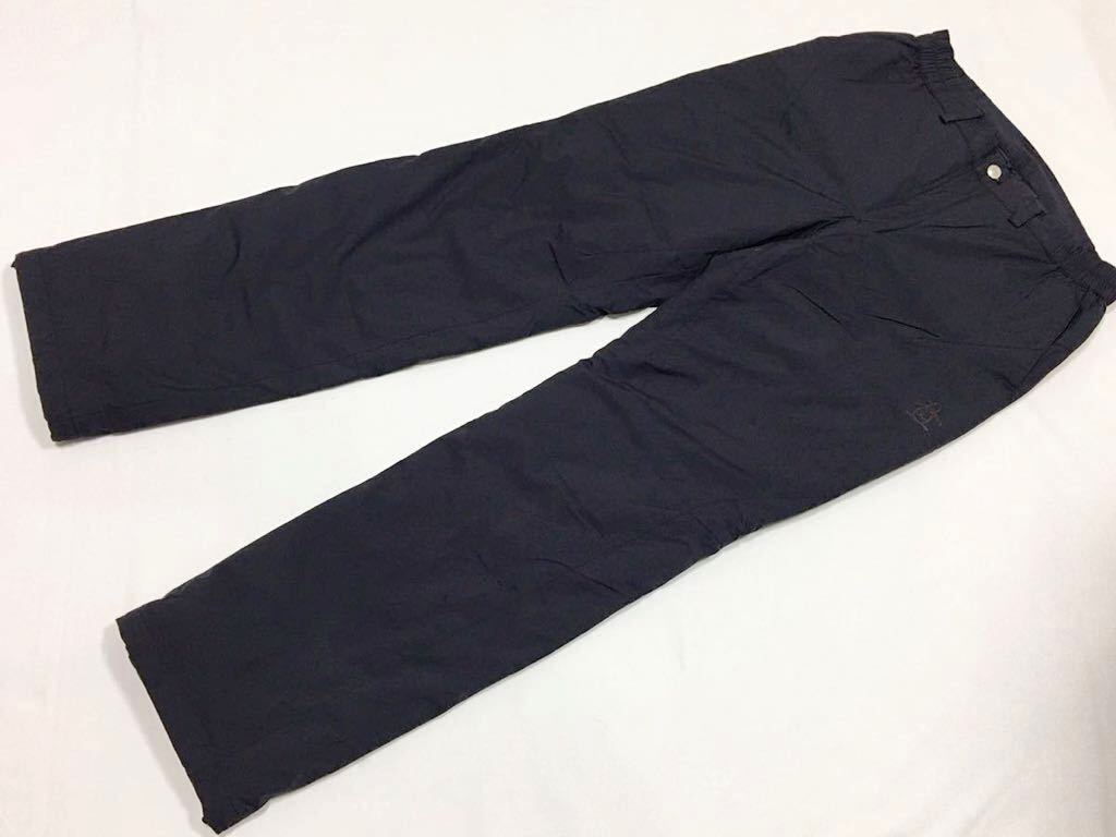 【本物保証，お得】 Munsingwear golf マンシングウエア ゴルフ 最強防寒高保温 防風 ダウン ウインドパンツ サイドリブ L XL/LL 黒 ブラック 羽毛 スラックス(84cm～)｜売買されたオークション情報、yahooの商品情報をア パンツ、スラックス