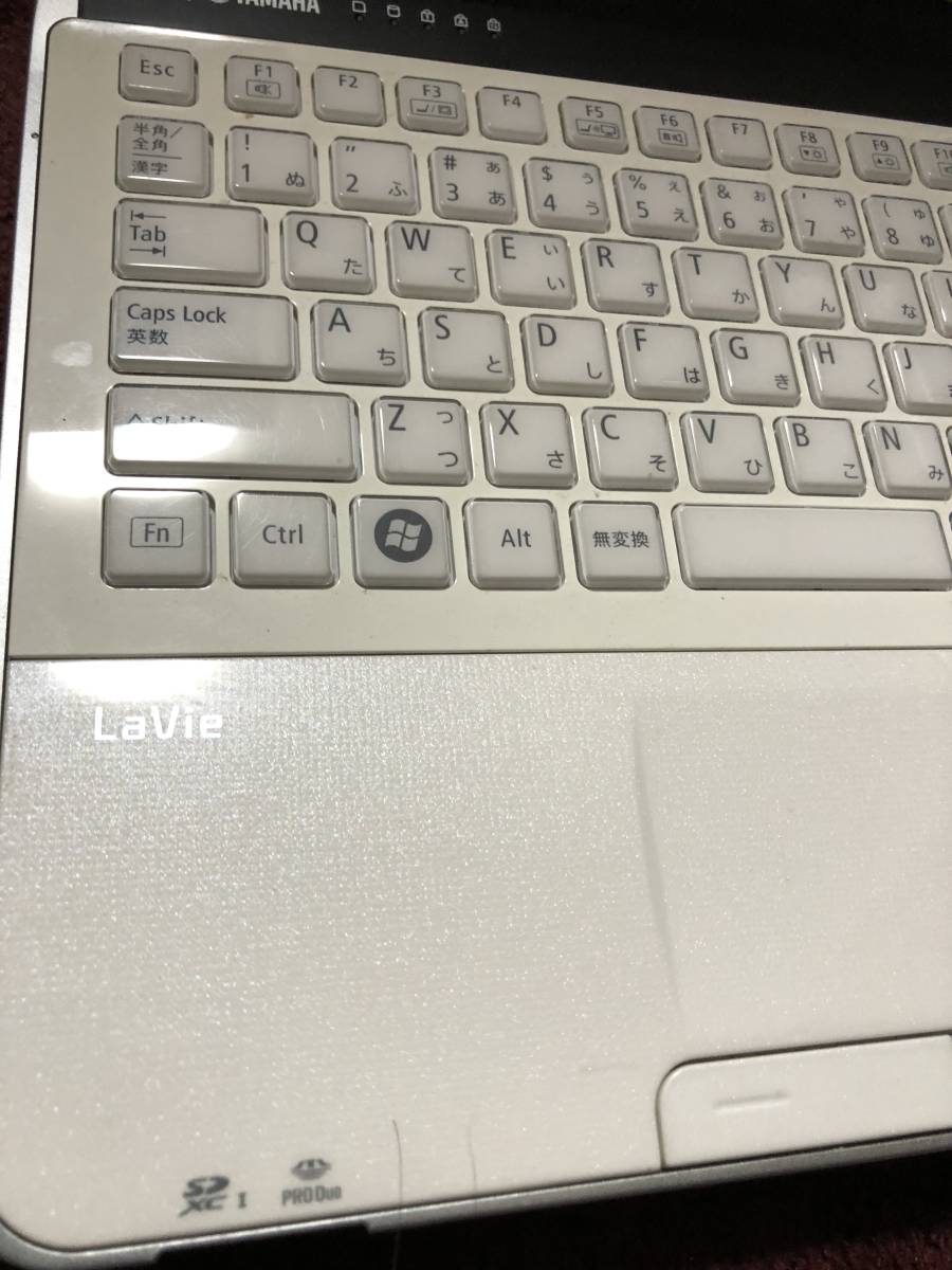 NEC PC-LL750FS6W LL750/F Core i7 メモリ8GB 電源入りません