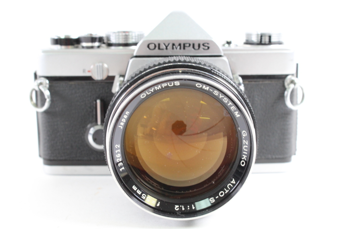 ジャンク】 OLYMPUS OM-1 オリンパス フィルムカメラ 一眼レフ レンズ